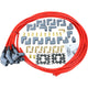 Plug wires, Universal Cut-to-Fit, Silicone, RED