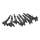 Coil Pack Set, 8pcs, Direct Fit, BLACK
