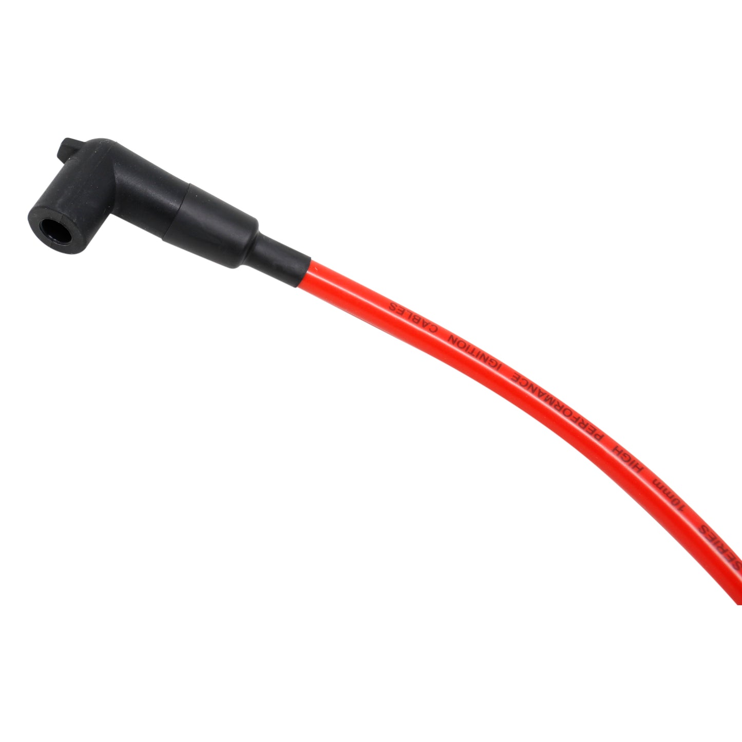 Plug wires, Direct Fit, Silicone, RED