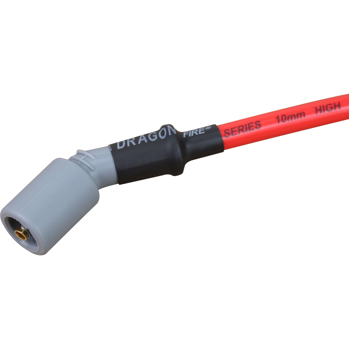 Plug wires, Direct Fit, Silicone, RED