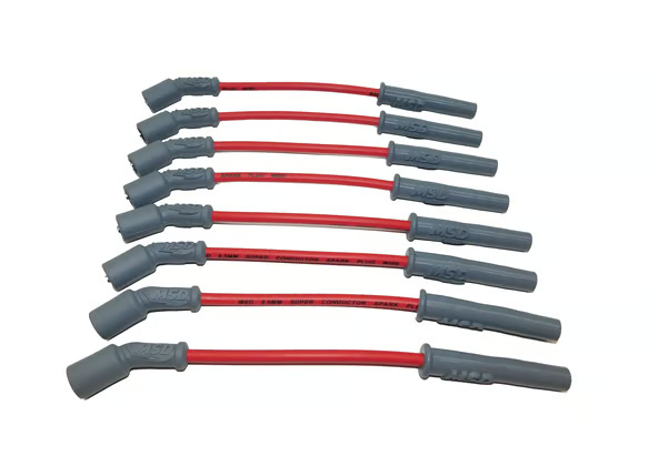 MSD Super Conductor Spark Plug Wire Set - 99-13 GM Truck & SUV - Red