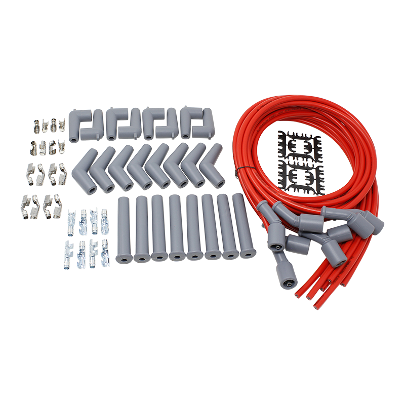 SPW3016-RD Plug wires, Universal Cut-to-Fit, Silicone, RED