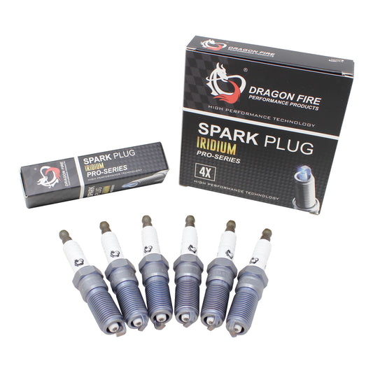 Spark Plug Set, 6pcs, Pre-Gapped