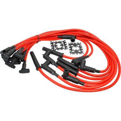 PWJ102 Plug wires, Direct Fit, Silicone, RED