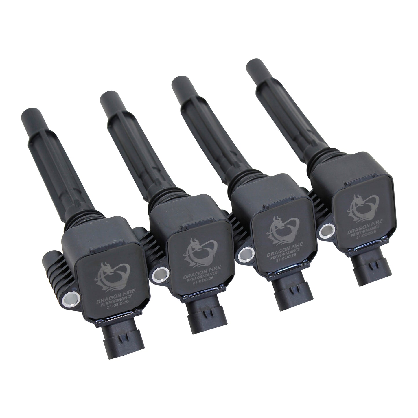 Coil Pack Set, 4pcs, Direct Fit, BLACK