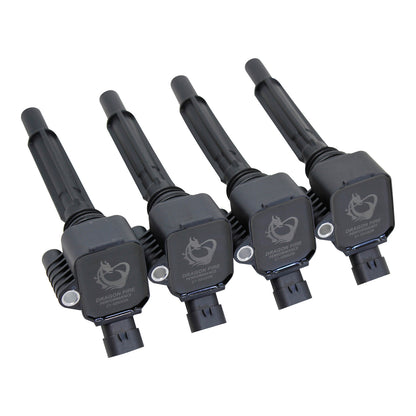 Coil Pack Set, 4pcs, Direct Fit, BLACK