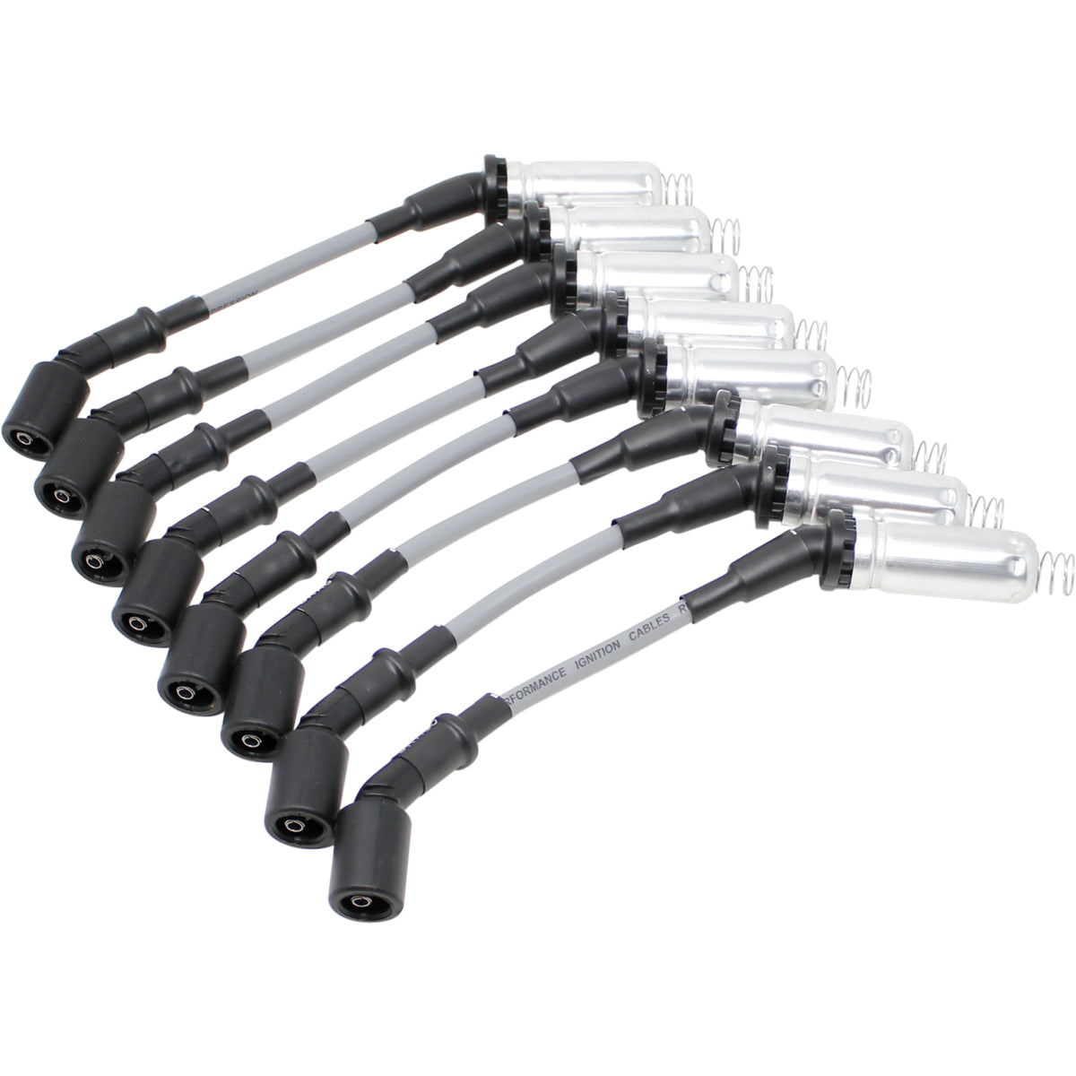PWJ256-GY Plug wires, Direct Fit, Silicone, GREY