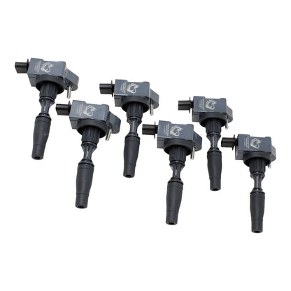 Coil Pack Set, 6pcs, Direct Fit, BLACK