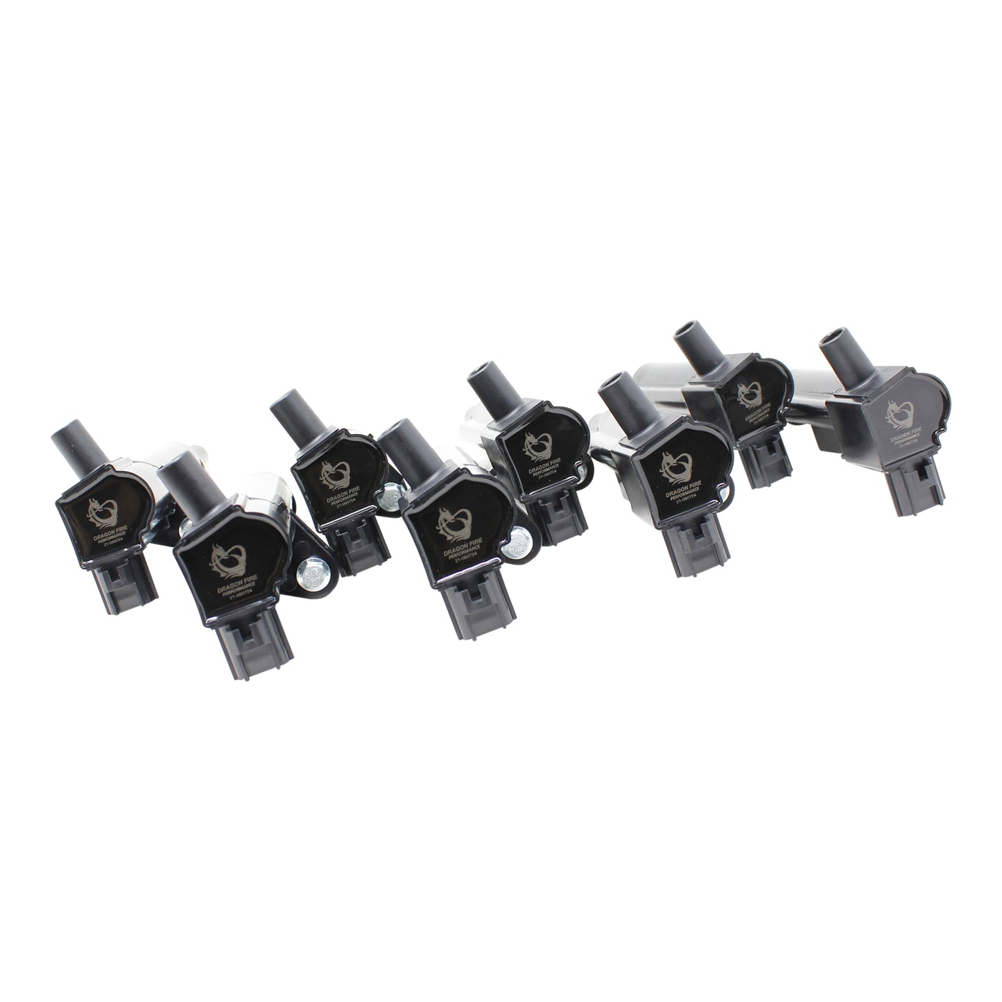 Coil Pack Set, 8pcs, Direct Fit, BLACK