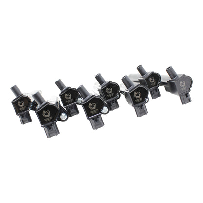 Coil Pack Set, 8pcs, Direct Fit, BLACK