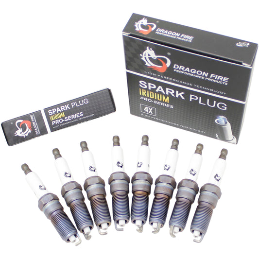 Spark Plug Set, 8pcs, Pre-Gapped