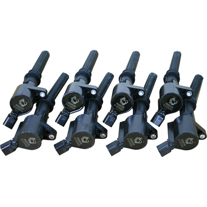 Coil Pack Set, 8pcs, Direct Fit, BLACK