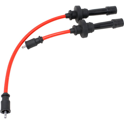 PWJ333 Plug wires, Direct Fit, Silicone, RED