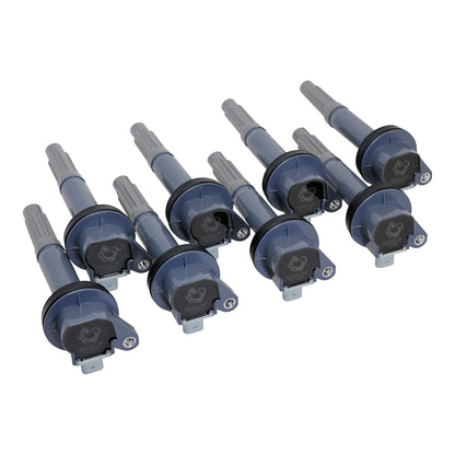 Coil Pack Set, 8pcs, Direct Fit, BLACK