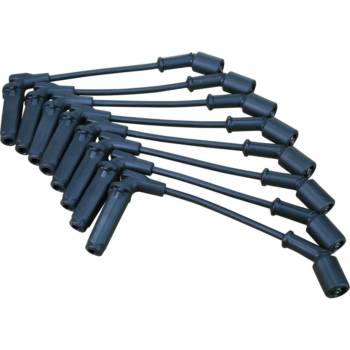 PWJ121-OES Plug wires, Direct Fit, Silicone, BLACK