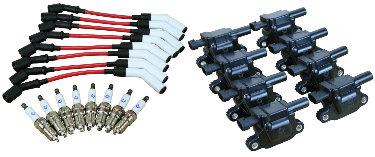 Kit-1298 Ignition Kit - Ceramic Plug Wires, Coils, Spark Plugs