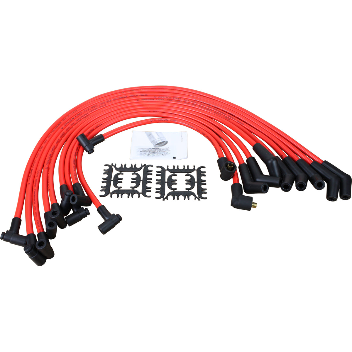 PWJ103 Plug wires, Direct Fit, Silicone, RED