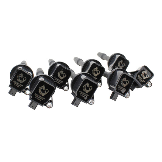 Coil Pack Set, 8pcs, Direct Fit, BLACK