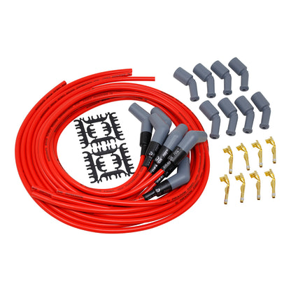 SPW1004-RD Plug wires, Universal Cut-to-Fit, Silicone, RED