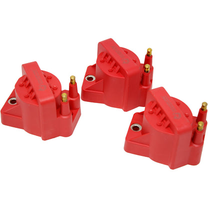 C39-DFx3 Coil Pack Set, 3pcs, Direct Fit, RED