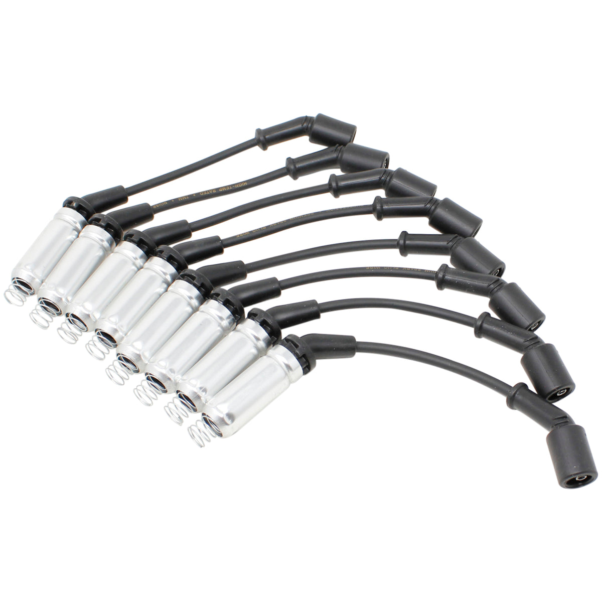 PWJ256-OES Plug wires, Direct Fit, Silicone, BLACK