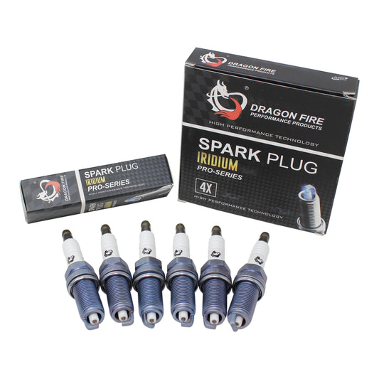 Spark Plug Set, 6pcs, Pre-Gapped