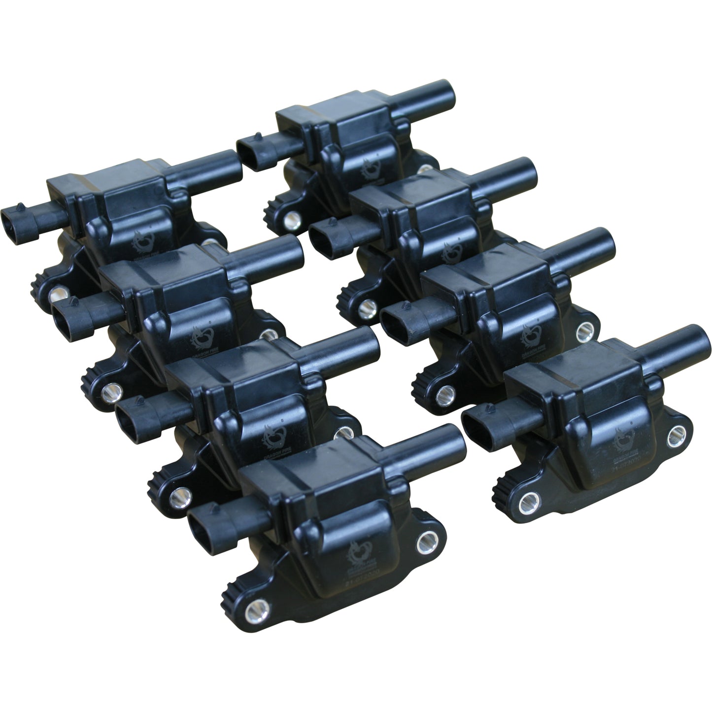 Coil Pack Set, 8pcs, Direct Fit, BLACK
