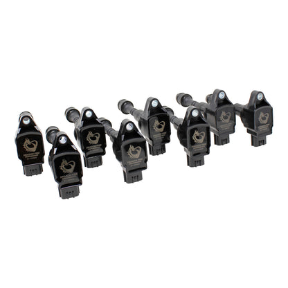 Coil Pack Set, 8pcs, Direct Fit, BLACK