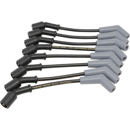 PWLS-DF-BK Plug wires, Direct Fit, Silicone, BLACK