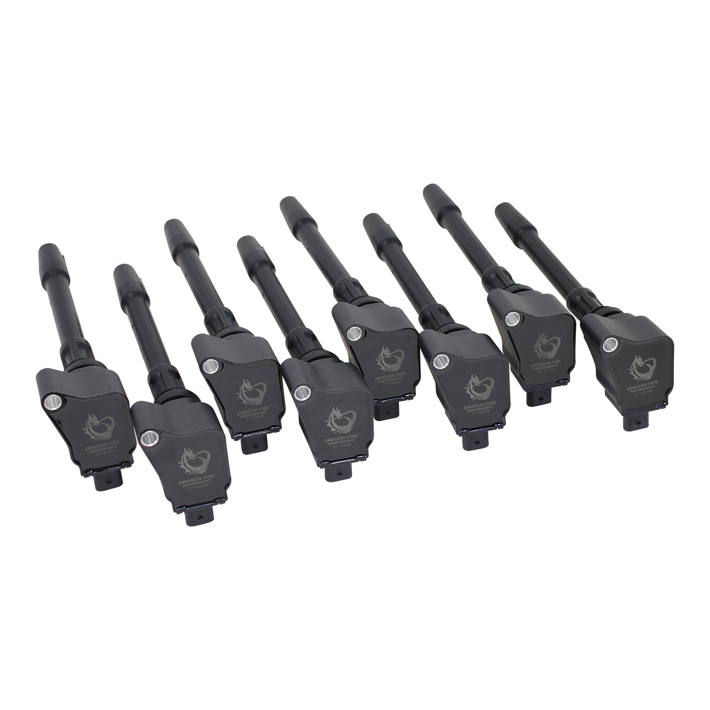 Coil Pack Set, 8pcs, Direct Fit, BLACK