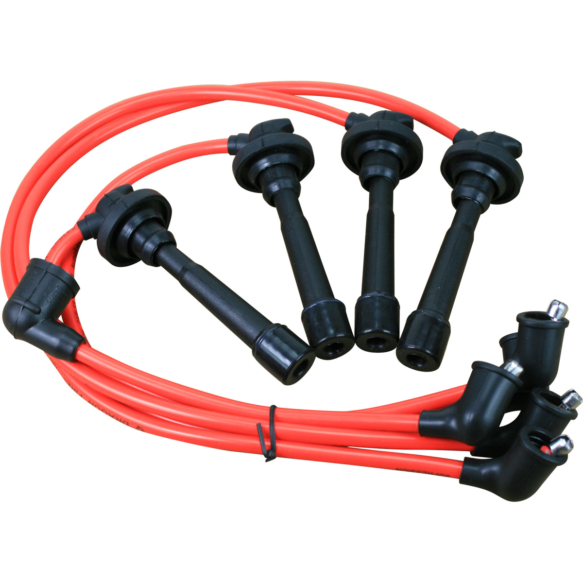 PWJ278 Plug wires, Direct Fit, Silicone, RED
