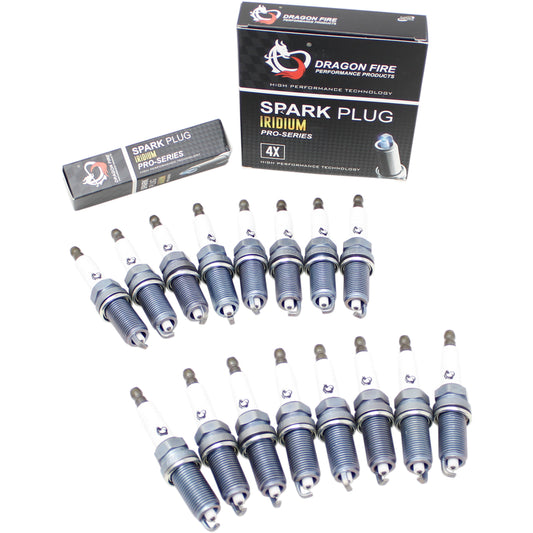 Spark Plug Set, 16pcs, Pre-Gapped