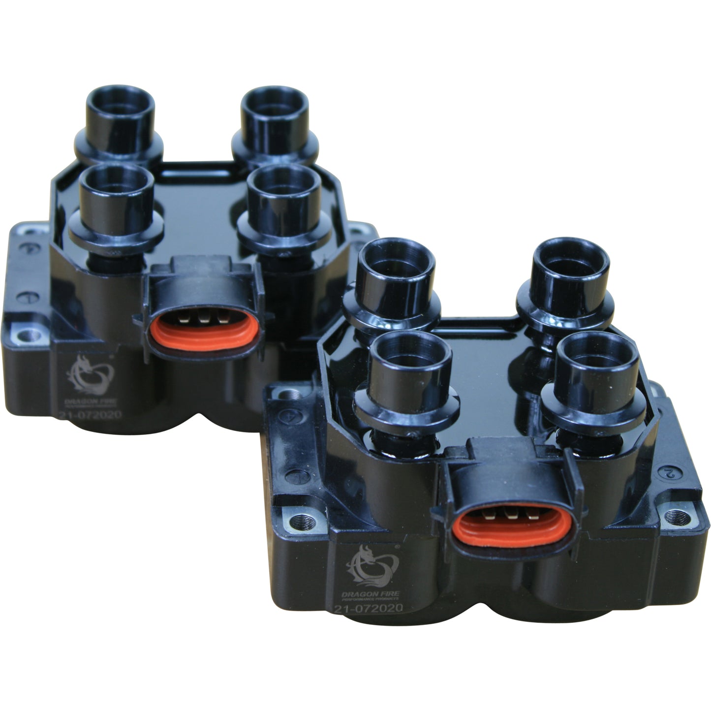 Coil Pack Set, 2pcs, Direct Fit, BLACK