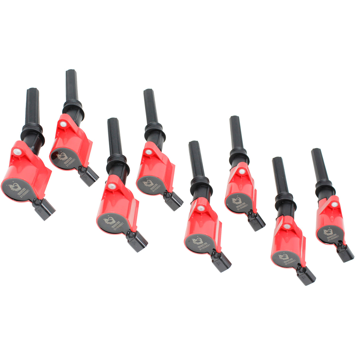 C508-DFx8 Coil Pack Set, 8pcs, Direct Fit, RED