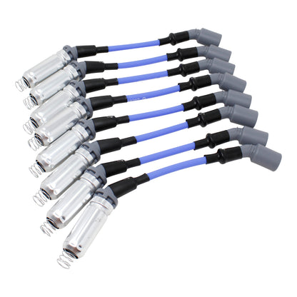 PWJ256-BL Plug wires, Direct Fit, Silicone, BLUE