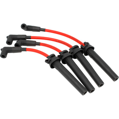 PWJ207 Plug wires, Direct Fit, Silicone, RED