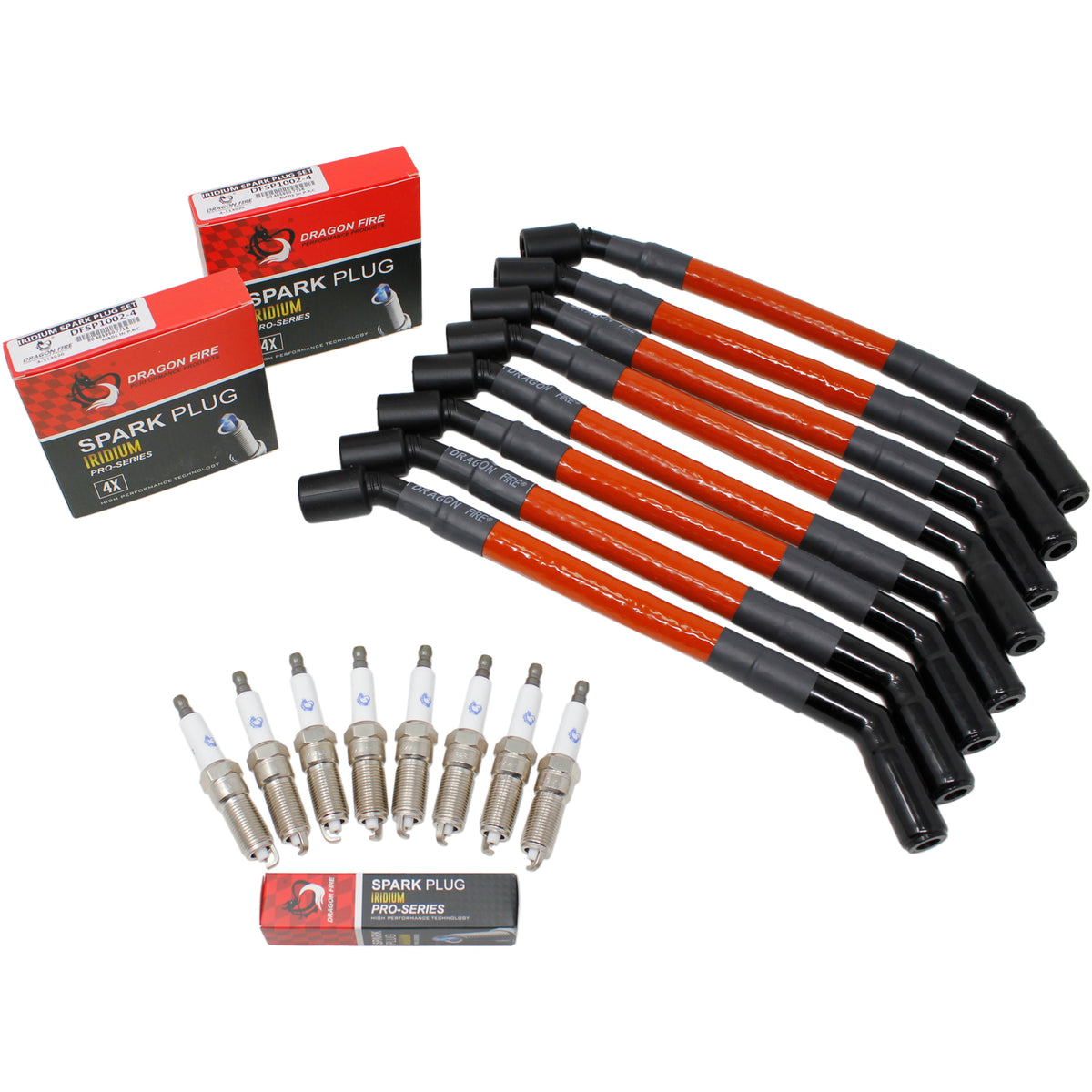 Kit-1448 Ignition Kit - Ceramic Plug Wires, Spark Plugs