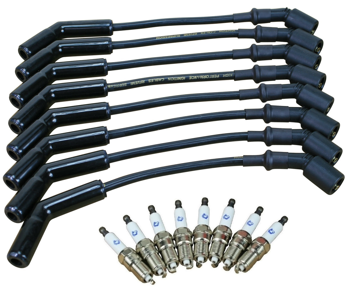 Kit-1442 Ignition Kit - Ceramic Plug Wires, Spark Plugs