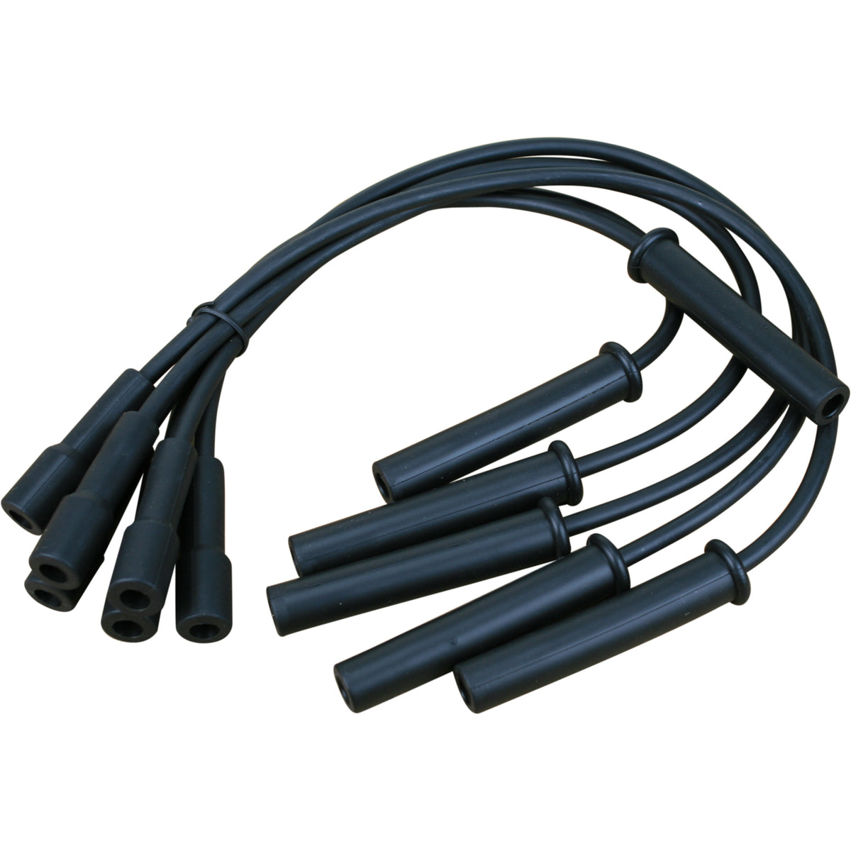 PWJ143-OES Plug wires, Direct Fit, Silicone, BLACK