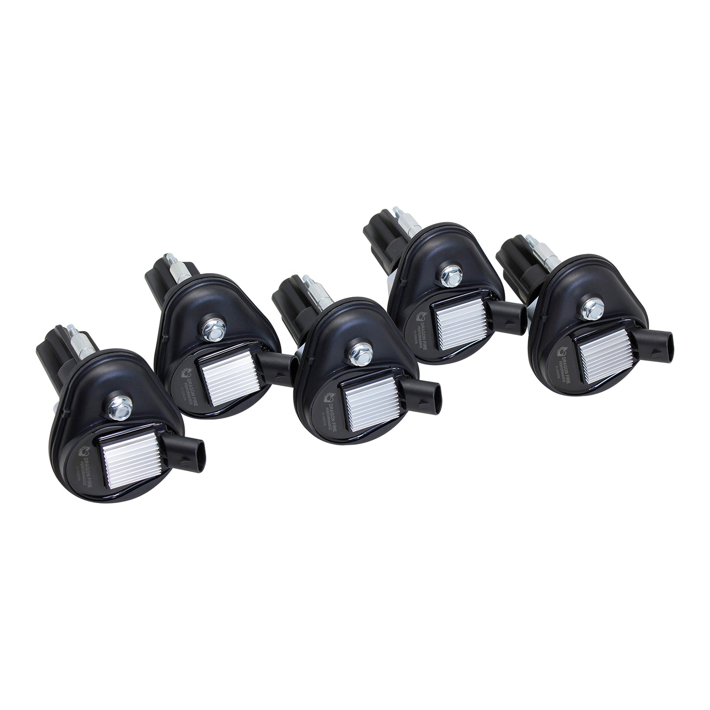Coil Pack Set, 5pcs, Direct Fit, BLACK