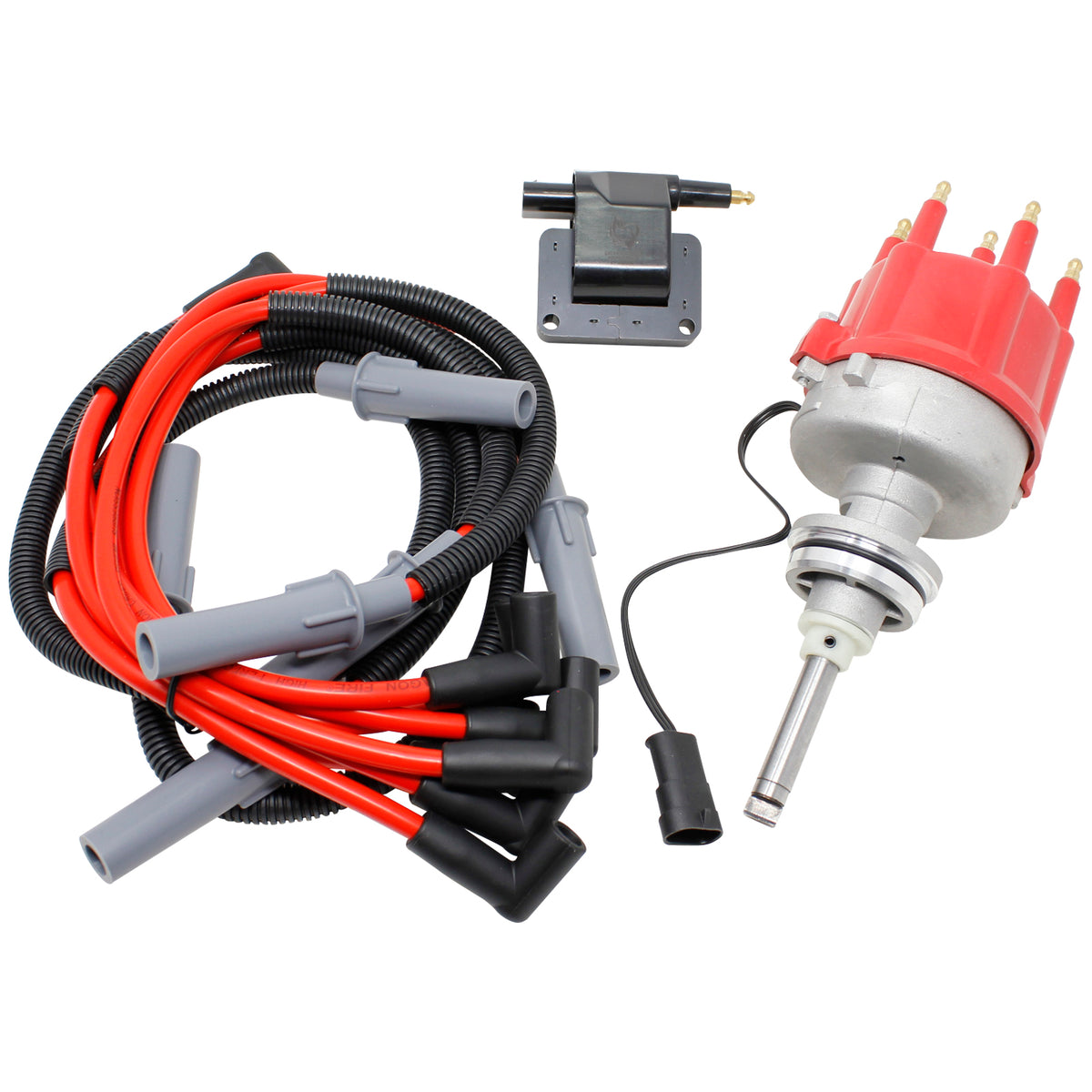 Kit-1182 Ignition Kit - Distributor, Plug Wires, Coil