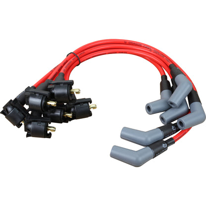 PWJ263 Plug wires, Direct Fit, Silicone, RED
