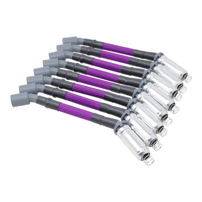 PWJ256-PRS Plug wires, Direct Fit, Silicone, PURPLE