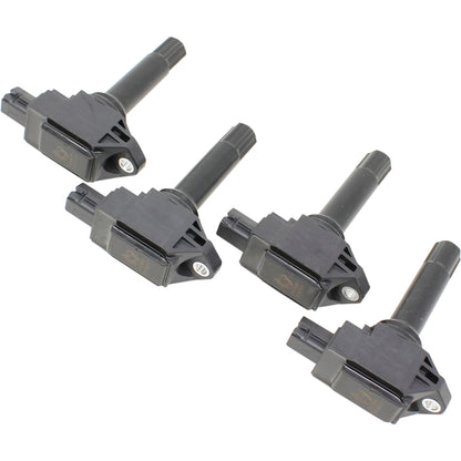 DFC1039x4 Coil Pack Set, 4pcs, Direct Fit, BLACK