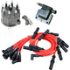 Ignition Kit - Plug Wires, Coil, Cap, Rotor
