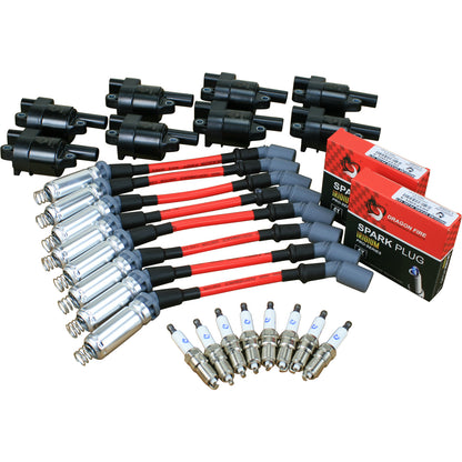 Ignition Kit - Plug Wires, Coils, Spark Plugs