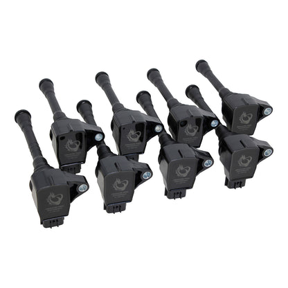 Coil Pack Set, 8pcs, Direct Fit, BLACK