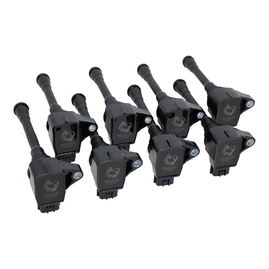 Coil Pack Set, 8pcs, Direct Fit, BLACK