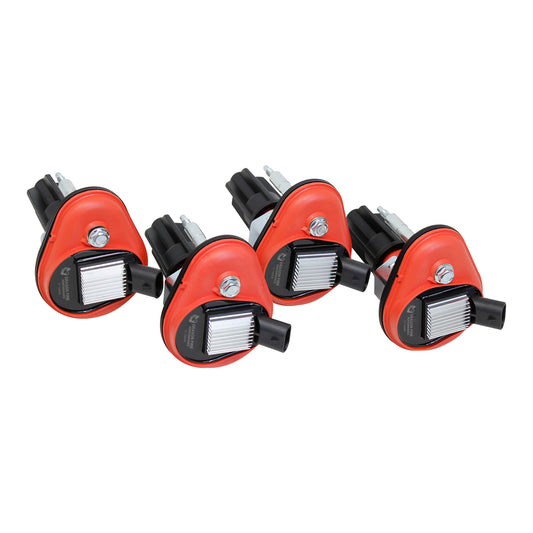 Coil Pack Set, 4pcs, Direct Fit, RED