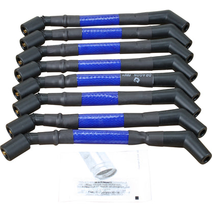 SPW3007-BL Plug wires, Direct Fit, Silicone, BLUE